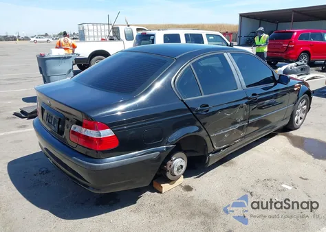 2002 BMW 325I z USA, uszkodzony, nr VIN WBAEV33452KL77466